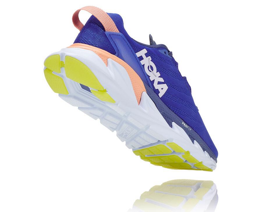 Hoka One One Løbesko Dame - Elevon 2 - Blå/Hvide - 491358MCJ